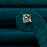 6.48 TCW Princess Diamond Studs