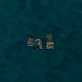 6.48 TCW Princess Diamond Studs