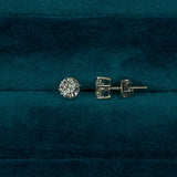 1.50 TCW Round Diamond Studs