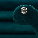 3.0 TCW Round Diamond Studs