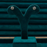 1.01 TCW Round Diamond Studs