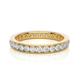 3.11 TCW Channel Setting Round Diamond Band