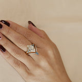 Blue Kite V Ring