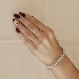 50 Pointer Pear Diamond Bracelet