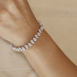 50 Pointer Pear Diamond Bracelet
