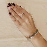 Sapphire & Diamond Tennis Bracelet