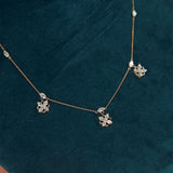 Flower Trio Necklace