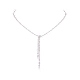 Classic Long Tennis Necklace