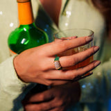 Green Stone Ring