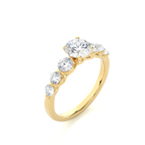 1.43 TCW Round Diamond Ring