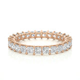Shared U Prong Round Diamond Band