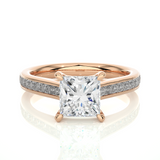 1.50 ct Princess cut Diamond Ring