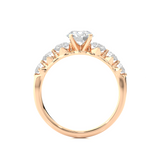 1.43 TCW Round Diamond Ring