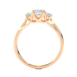 Trinity Princess Diamond Diamond Ring