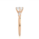 The Warrior Solitaire Ring