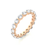 2.01 TCW Round Eternity Band