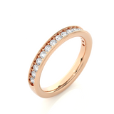 Channel Setting 0.41 TCW Round Diamond Band