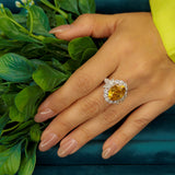 Topaz Love Ring