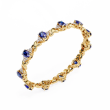 Blue Diamond Bracelet