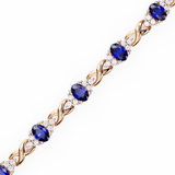 Blue Diamond Bracelet