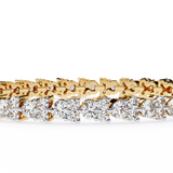 1.05 TCW Round Diamond Bracelet