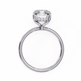 Hidden Halo 2.50 ct Emerald Diamond Ring