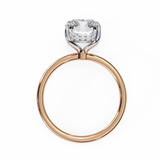 Hidden Halo 2.50 ct Radiant cut Diamond Ring