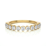 0.57 TCW Round Diamond Band