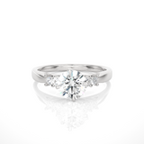 The Warrior Solitaire Ring
