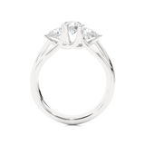 Trio Round Diamond Ring