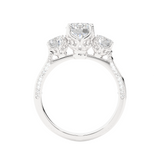 Trio Round Diamond Ring