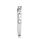 Channel Setting Princess Diamond Band