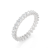 Shared U Prong Round Diamond Band