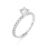 1.01 TCW Round Solitaire Ring