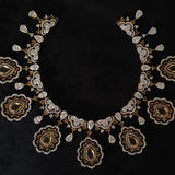 Yellow Trilliant & Diamond Necklace