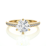 The Classic 1.30 Ct Round Solitaire Ring