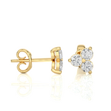 Round Flower Earring
