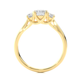 Trellis Princess Diamond Ring