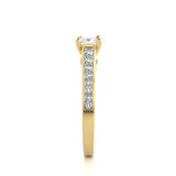 50- Pointers Princess Hidden Halo Ring