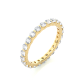 1.09 TCW Round  Eternity Band