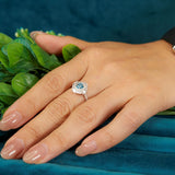 Blue Love Ring