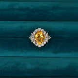 Topaz Love Ring