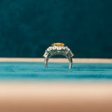 Topaz Love Ring